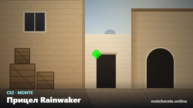 Прицел Rainwaker в CS2 — как он выглядит в игре