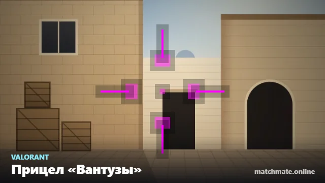 Прицел «Вантузы» в Valorant — как он выглядит в игре